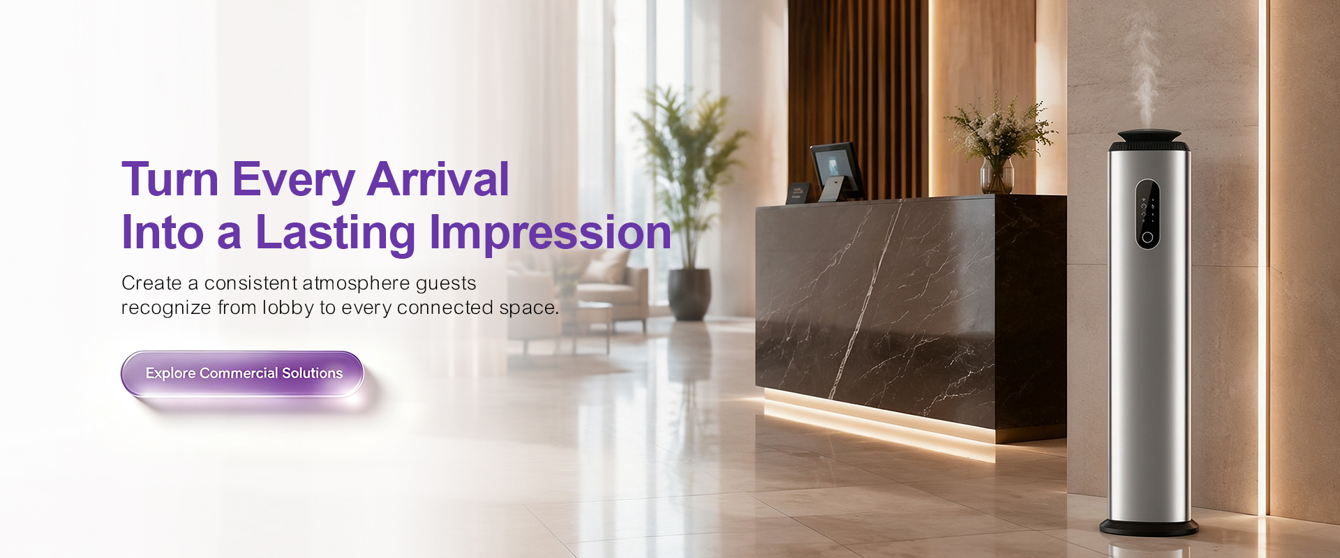 Hotel Lobby Scent Diffusers & Commercial Scenting | DANQ