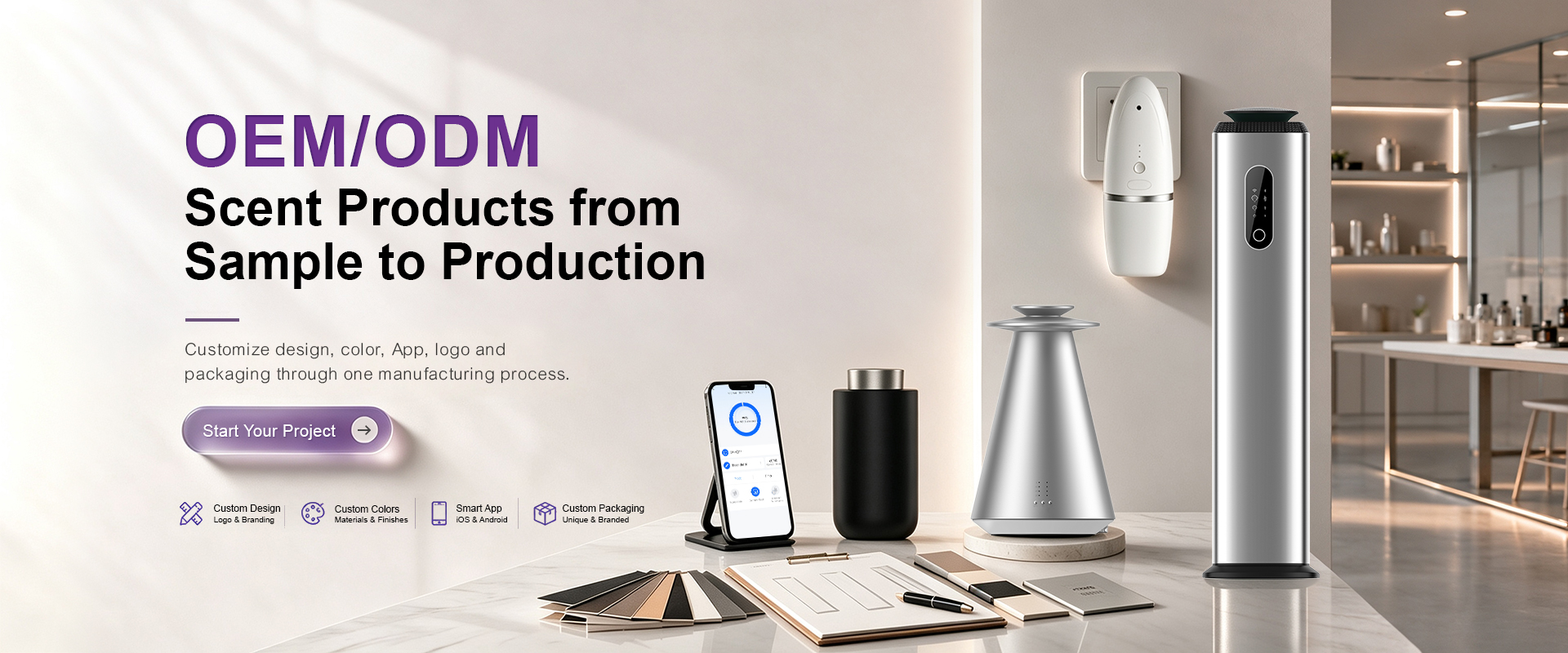OEM/ODM Scent Diffuser Manufacturing | DANQ